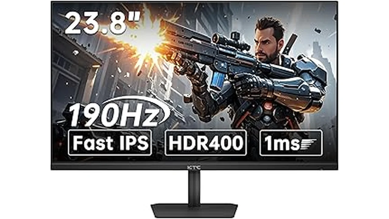 This image shows a futuristic gaming setup with a vibrant OLED screen displaying gameplay, suitable for PS5.