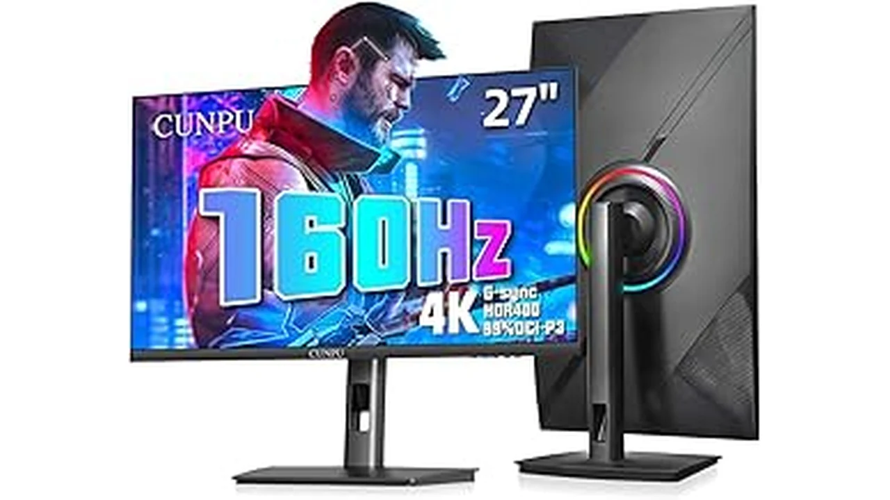 The image shows a sleek, high-resolution desktop screen, ideal for competitive gaming on consoles.